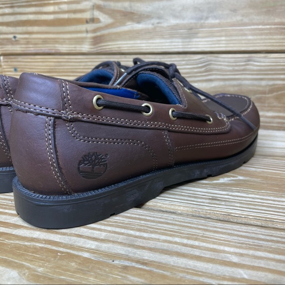 Timberland Leather Boat Shoes - Picture 2 of 8
